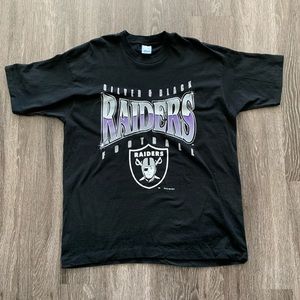 Vintage, Salem Sportswear NFL Raiders Tee Sz XL